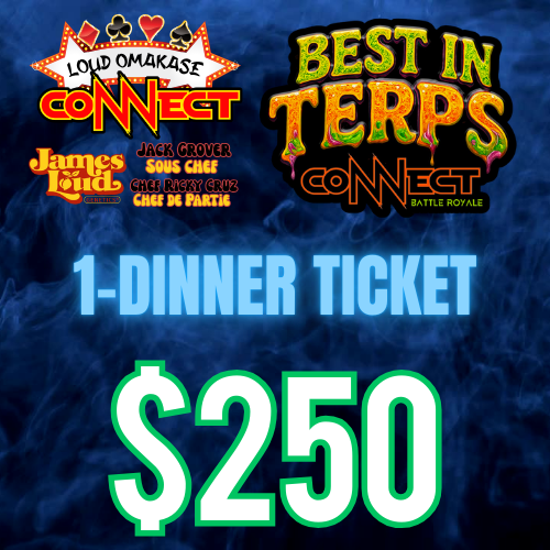 (1) EVENT TICKET - 12/3/25 Loud Omakase Dinner + Battle Royale