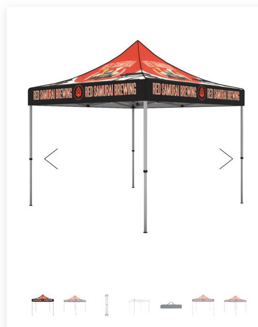 CoNNect Custom 10'x10' Steel Canopy Tent